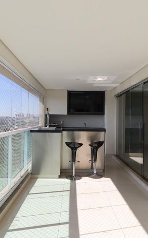 Apartamento para alugar com 126m², 3 quartos e 3 vagas Apartamento para alugar com 126m², 3 quartos e 3 vagasVaranda gourmet