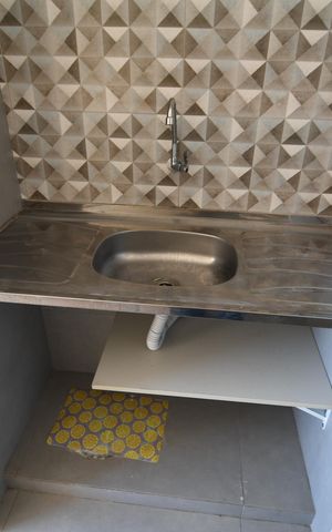 Studio à venda com 40m², 1 quarto e sem vagaCozinha