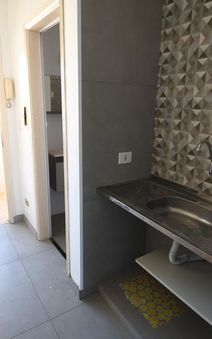 Studio à venda com 40m², 1 quarto e sem vagaCozinha