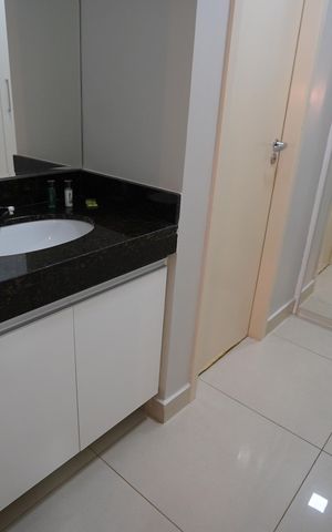 Apartamento à venda com 46m², 1 quarto e 1 vaga Apartamento à venda com 46m², 1 quarto e 1 vagaLavabo