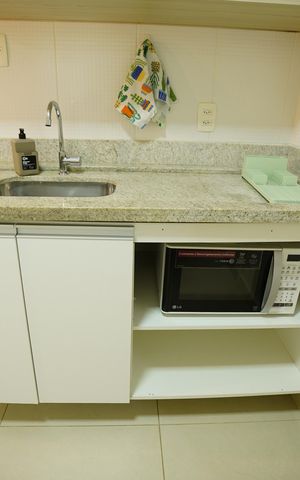 Apartamento à venda com 46m², 1 quarto e 1 vaga Apartamento à venda com 46m², 1 quarto e 1 vagaSala/cozinha