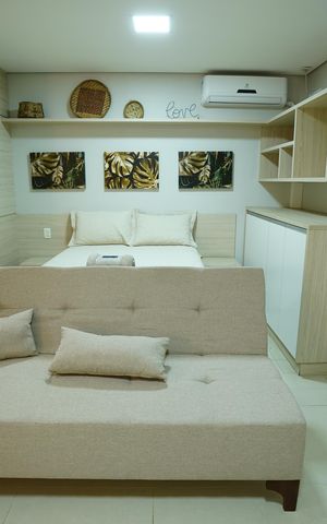 Apartamento à venda com 46m², 1 quarto e 1 vaga Apartamento à venda com 46m², 1 quarto e 1 vagaQuarto