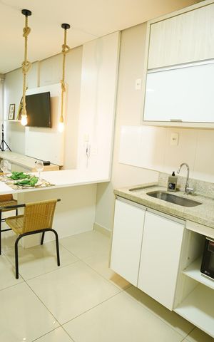 Apartamento à venda com 46m², 1 quarto e 1 vaga Apartamento à venda com 46m², 1 quarto e 1 vagaSala/cozinha