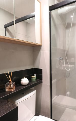 Apartamento para alugar com 36m², 1 quarto e sem vagaBanheiro Social
