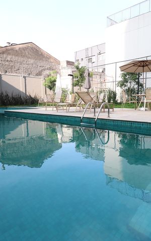 Apartamento para alugar com 36m², 1 quarto e sem vagaÁrea comum - Piscina