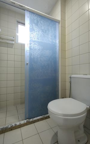 Casa de condomínio à venda com 103m², 3 quartos e 3 vagasBanheiro da Suíte 3
