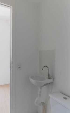 Studio para alugar com 19m², 1 quarto e sem vaga Studio para alugar com 19m², 1 quarto e sem vagaBanheiro