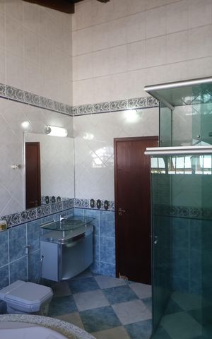 Casa para alugar com 600m², 5 quartos e 2 vagasBanheiro da Suíte