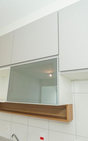 Apartamento para alugar com 34m², 1 quarto e sem vagaCozinha - Armários