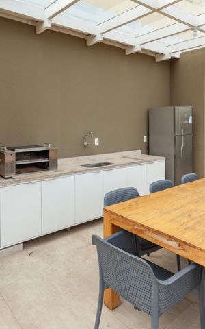 Apartamento para alugar com 34m², 1 quarto e sem vagaÁrea comum - Churrasqueira