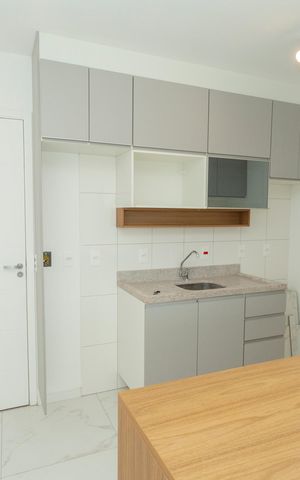 Apartamento para alugar com 34m², 1 quarto e sem vagaCozinha