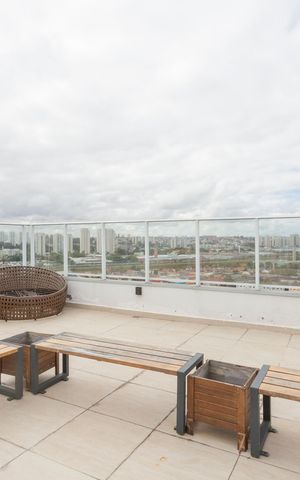 Apartamento para alugar com 34m², 1 quarto e sem vagaÁrea comum