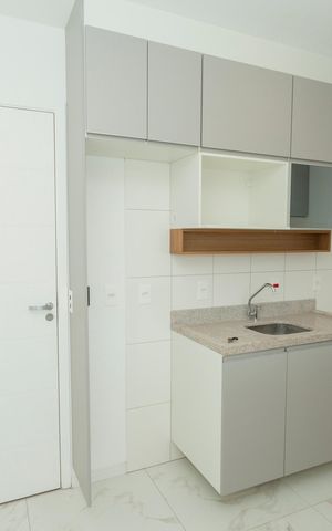 Apartamento para alugar com 34m², 1 quarto e sem vagaCozinha