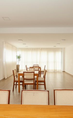 Apartamento para alugar com 34m², 1 quarto e sem vagaÁrea comum - Salão de festas