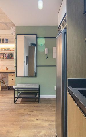 Apartamento à venda com 47m², 1 quarto e 1 vagaCozinha