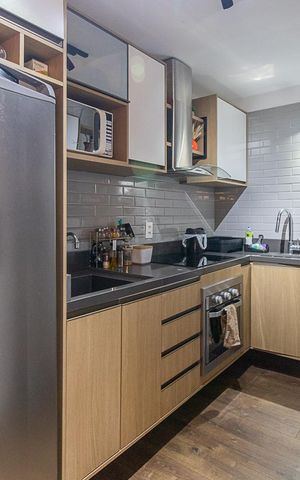 Apartamento à venda com 47m², 1 quarto e 1 vagaCozinha