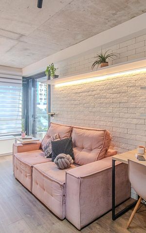 Apartamento à venda com 47m², 1 quarto e 1 vagaSala