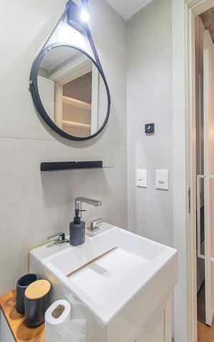 Apartamento à venda com 47m², 1 quarto e 1 vagaBanheiro