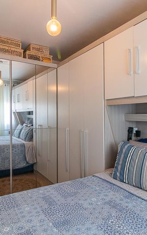 Apartamento à venda com 56m², 2 quartos e 1 vagaQuarto 2
