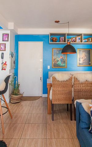Apartamento à venda com 56m², 2 quartos e 1 vagaSala