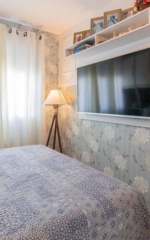 Apartamento à venda com 56m², 2 quartos e 1 vagaQuarto 2