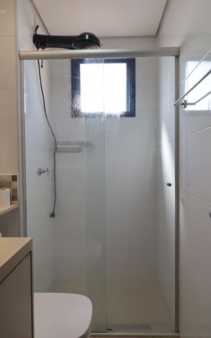 Apartamento para alugar com 49m², 1 quarto e 1 vaga Apartamento para alugar com 49m², 1 quarto e 1 vagaBanheiro Social