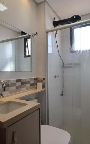 Apartamento para alugar com 49m², 1 quarto e 1 vaga Apartamento para alugar com 49m², 1 quarto e 1 vagaBanheiro Social