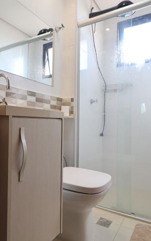 Apartamento para alugar com 49m², 1 quarto e 1 vaga Apartamento para alugar com 49m², 1 quarto e 1 vagaBanheiro Social