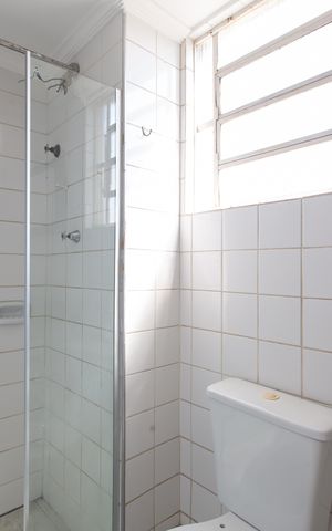 Apartamento para alugar com 45m², 2 quartos e 1 vaga Apartamento para alugar com 45m², 2 quartos e 1 vagaBanheiro Social
