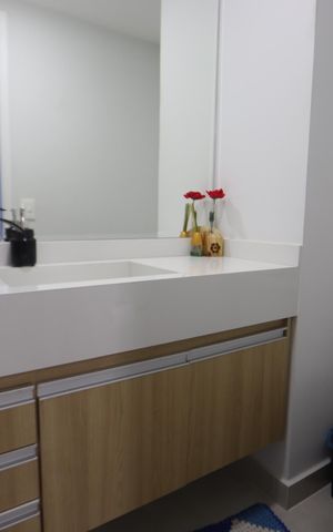 Apartamento à venda com 91m², 2 quartos e 1 vagaLavabo