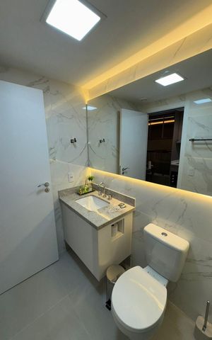 Apartamento à venda com 30m², 1 quarto e 1 vaga Apartamento à venda com 30m², 1 quarto e 1 vagaBanheiro