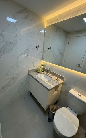 Apartamento à venda com 30m², 1 quarto e 1 vaga Apartamento à venda com 30m², 1 quarto e 1 vagaBanheiro