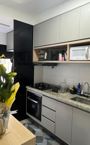 Apartamento à venda com 61m², 2 quartos e 1 vagaCozinha