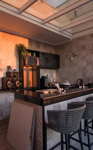 Apartamento à venda com 145m², 3 quartos e 2 vagas Apartamento à venda com 145m², 3 quartos e 2 vagasÁrea gourmet do apartamento