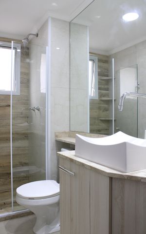 Apartamento à venda com 68m², 3 quartos e 1 vagaBanheiro da Suíte