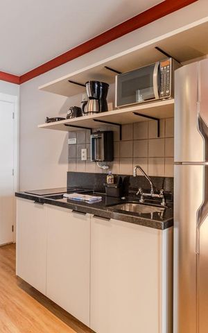 Studio à venda com 27m², 1 quarto e sem vagaStudio
