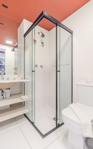 Studio à venda com 27m², 1 quarto e sem vagaBanheiro