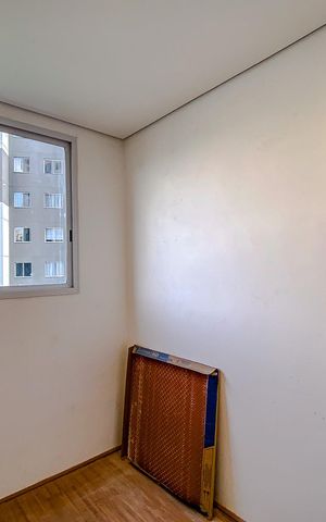 Apartamento à venda com 35m², 2 quartos e sem vagaQuarto 2