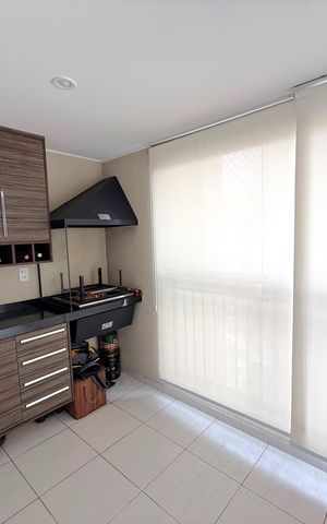 Apartamento à venda com 86m², 2 quartos e 2 vagas Apartamento à venda com 86m², 2 quartos e 2 vagasVaranda gourmet