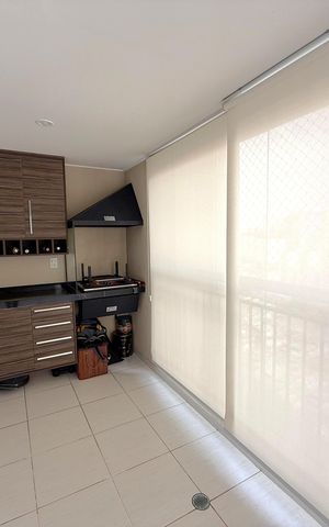 Apartamento à venda com 86m², 2 quartos e 2 vagas Apartamento à venda com 86m², 2 quartos e 2 vagasVaranda gourmet