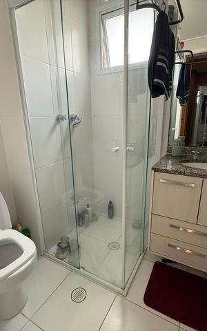 Apartamento à venda com 86m², 2 quartos e 2 vagas Apartamento à venda com 86m², 2 quartos e 2 vagasBanheiro 1