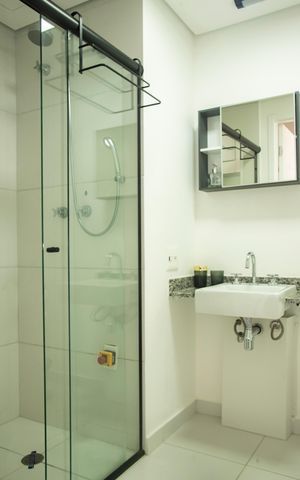 Studio para alugar com 21m², 1 quarto e sem vagaBanheiro Social