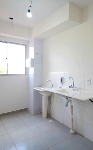Apartamento para alugar com 54m², 2 quartos e 1 vagaCozinha e Área de Serviço