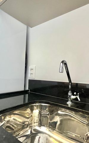 Studio para alugar com 26m², 1 quarto e sem vaga Studio para alugar com 26m², 1 quarto e sem vagaCozinha