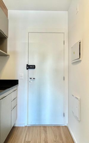 Studio para alugar com 26m², 1 quarto e sem vaga Studio para alugar com 26m², 1 quarto e sem vagaCozinha