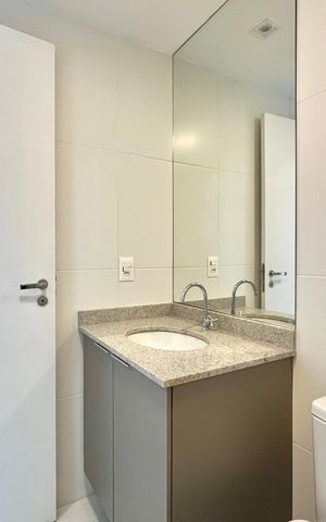 Studio para alugar com 26m², 1 quarto e sem vaga Studio para alugar com 26m², 1 quarto e sem vagaBanheiro