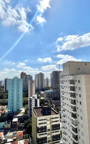 Studio para alugar com 26m², 1 quarto e sem vaga Studio para alugar com 26m², 1 quarto e sem vagaVista da Varanda da Studio