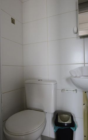 Apartamento para alugar com 37m², 1 quarto e sem vagaBanheiro do Quarto 1