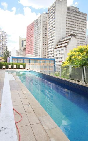 Apartamento para alugar com 37m², 1 quarto e sem vagaÁrea comum
