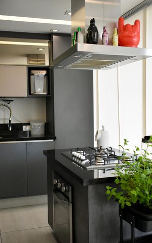Apartamento à venda com 109m², 2 quartos e 2 vagas Apartamento à venda com 109m², 2 quartos e 2 vagasCozinha (Cobertura)